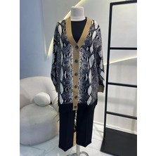 Tığ Triko Kısa Leopar