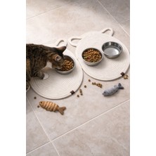 Mmsg Home Decor Kedi Mama Paspası,kedi Tırmalama Paspası