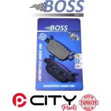 Bossparts Arora Max T 150 2018-2023 Arka Fren Balatası Boss Organik CT1709