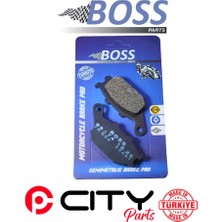 Bossparts Honda Crf L Afrıca Twın / Dct L1 1100 2020-2021 Arka Fren Balatası Boss Organik CT1759