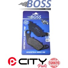 Bossparts Tvs Wego 125 2022-2024 Ön Fren Balatası Boss Organik CT1598