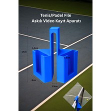 3B Tenis/padel Kortu Için Çift Taraflı Telefon Standı – Video Kayıt Aparatı