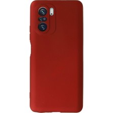 Magicool Xiaomi Poco F3 Kılıf First Silikon - Kırmızı