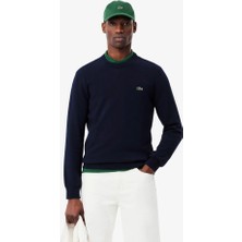 Lacoste Bisiklet Yaka Basic Regular Fit Triko