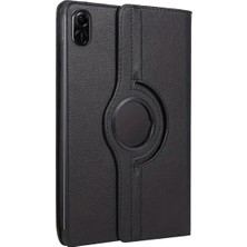 Magicool Huawei Honor Pad X8A Kılıf 360 Tablet Deri Kılıf - Siyah