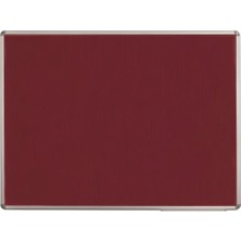 Hugo Kırtasiye 120X200 Alüminyum Çerçeve Kumaş Kaplı Pano