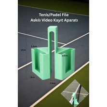 3B Tenis/padel Kortu Için Çift Taraflı Telefon Standı – Video Kayıt Aparatı