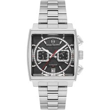 Sergio Tacchini ST.1.10460-2 Kare Kadran Fonksiyonlar Aktif  Metalik Renk Erkek Kol Saati