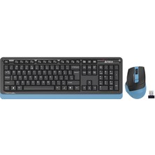 SHC4200 A4 FG1035 Mavi̇ Q mm 2.4g Kablosuz Klavye Mouse Set