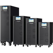 SHC4200 Tescom Teos 330 30KVA 3f/3f (60X7AH) RS232 6/15 Dk LCD Onlıne Ups (Trıfaze)