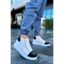 SHC4200 CH267 Gbt Roma Mirror Erkek Bot Beyaz/sıyah