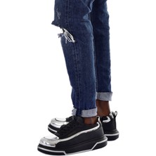 SHC4200 CH241 Cst Signature Line Up Erkek Ayakkabı Sıyah/gumus