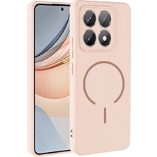 Sby Teknoloji Xiaomi 14T Uyumlu Kılıf Magsafe Şarj Özellikli Meta Kapak