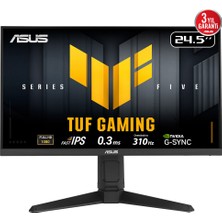 SHC4200 Tuf VG259QMRL5A 24,5&amp;quot; 0.3ms, 310Hz, Full Hd, Dp, 2xhdmi, Hoparlör, Pivot, Fast