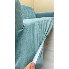 Baby Face Lastikli Koruyucu Kolsuz Koltuk Örtüsü - Mint - 3'lü Set (1 Parça)