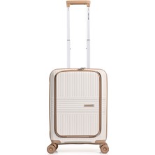 Pierre Cardin Ultra Hafif Polipropilen Ekstra Laptop Bölmeli Kabin Boy Valiz