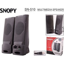 SHC4200 Snopy SN-510 1+1 USB Siyah Hoparlör