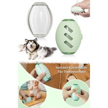 Berdina Home Yıkanabilir Tüy Toplayıcı Rulo Mini Taşınabilir Kedi Köpek Evcil Hayvan Tüy Temizleyici Giysi