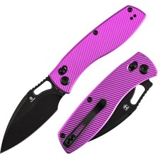 Tenable Heron | Çapraz Kilitli | Mor Alüminyum Sap | Nitro-V Çelik Çakı | B2124V1