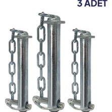 ADJ Trade Q25MM  - 130MM Zincirli Orta Kol Pimi 3 Adet