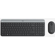 SHC4200 Logıtech MK470 Q Tr Ince Kablosuz Klavye Mouse Set Si̇yah 920009435