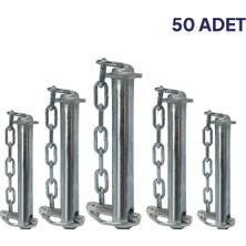 ADJ Trade Q19MM  - 150MM Zincirli Orta Kol Pimi 50 Adet