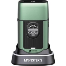 Hector Monster S 8000 Rpm Type-C Tıraş Makinesi Yeşil