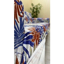 Baskı Desenli Elastik Esnek Kadife Koruyucu Kolsuz Koltuk Örtüsü - Bk-02 - 3+3+1 (3 Parça Set)