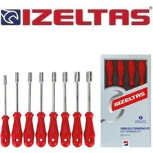 SHC4200 Izeltaş Lokma Uçlu Tornavida Takımı 8 Parça