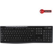 SHC4200 K270, Siyah, 920-003761, Kablosuz, Türkçe Q, Multimedya Klavye