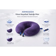 Yeni Armegeda Boyun Destekli Visco Seyahat Yastığı 2026 Çağla Yeşili