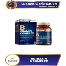 Nutraxin B Complex Vitamin 60 Kapsül SKT2026