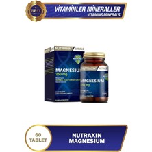 Nutraxin Magnesium Citrate 60 Tablet 250 Mg 4'lu