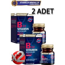 Nutraxin B12 Vitamin 1000MCG 60 Tablet 2 Adet