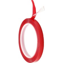 Vento Store Silikon Çift Taraflı Montaj Bandı 10MM Genişlik 5mt Uzunluk Çift Taraflı Bant Çerçeve Yapıştırıcı Çi