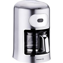 Drippa Tek Tuşlu Inox Filtre Kahve Makinesi