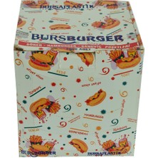 Bursburger Döner Hamburger Sandviç Hışır Poşeti 13X14 2000 Adet