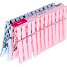 ® 144 Adet Plastik Mandal,çamaşır Asma Mandalı,iz Bırakmaz,ekstra Dayanıklı