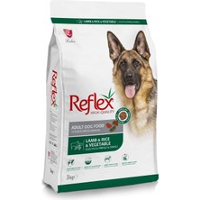 Reflex Kuzu Etli & Pirinçli & Sebzeli Yetişkin Köpek Maması 3 kg
