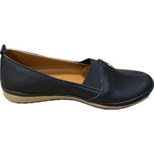 Güven Kundura Kadın Düz Taban Ortepedi Hakiki Deri Babet