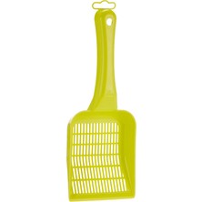 Moderna Scoopy Small Grid Dar Aralıklı Kedi Kumu Küreği Sarı