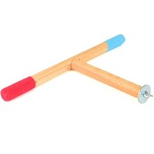 Vento Store Kafes Üstü Papağan T Tünek 20X30 cm