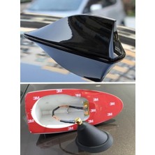 Vento Store Elektrikli Her Araca Uygun Siyah Shark Köpek Balığı Balina Tavan Anteni