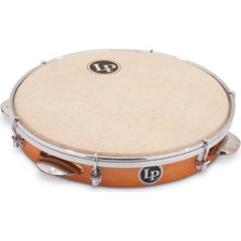 Lp Rıo 25,4 cm Ayarlanabilir Ahşap Pandeiro Doğal Başlı LP3010N