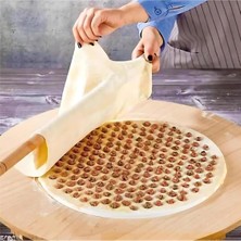 Petek Tasarımlı Mantı Kalıbı Pratik Kolay 61 Bölmeli Mantı Yapma Kalıbı Aleti Küçük 27 cm