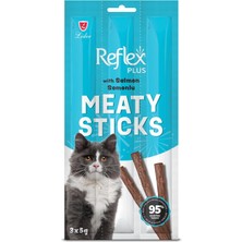 Reflex Plus Yetişkin Kedi Çubuk Ödül Maması Somonlu 15 gr