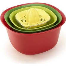 Vento Store Ultraform Intro Kırmızı Karıştırma Kabı Set 5 Parça