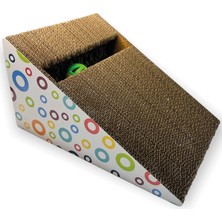 Vento Store Herniks Doğal Kedi Otlu ve Zilli Toplu Kedi Tırmalama Kartonları (HR2021C)