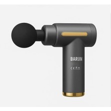 Prokama Darbeli Titreşimli Şarjlı Masaj Tabancası Masaj Aleti Siyah Renk