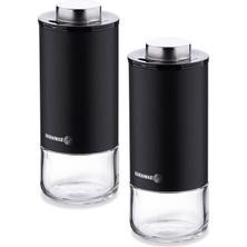 Stora Plus Siyah Tuzluk Biberlik Seti